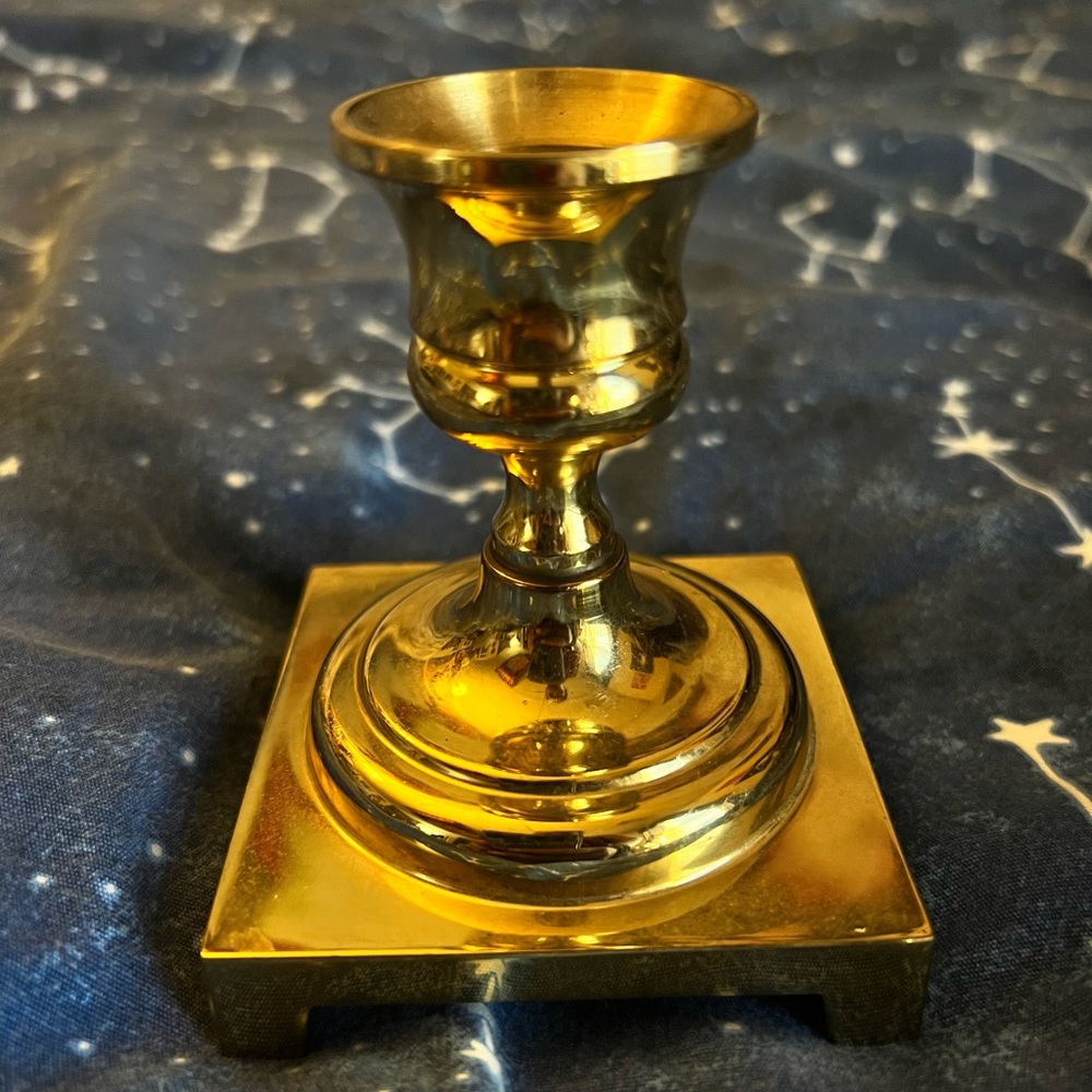 Brass Candle Holder